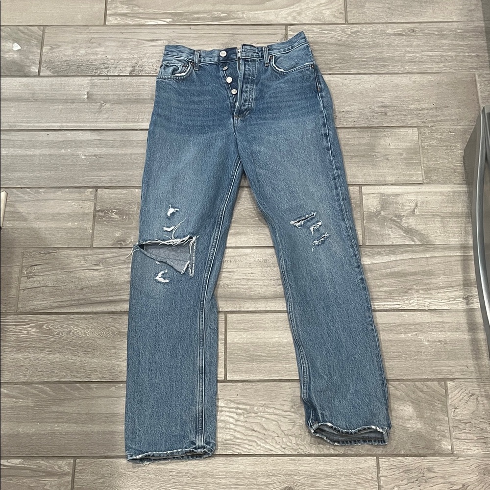 Agolde Light Blue Denim Jeans